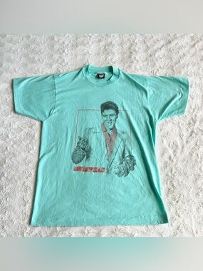 Vintage Elvis Presley Shirt Tee Mens XL Memphis 1989 Screen Stars Single Stitch